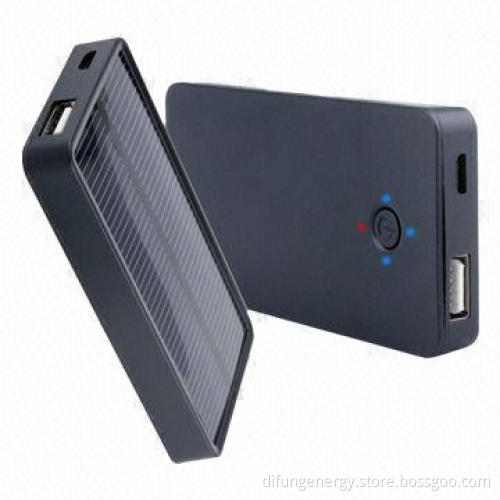 Solar charger for mobile phone, mini size emergency device 2,500mAh